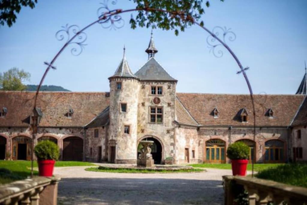 Le Patio Du Chateau De Thanvillé Esterno foto